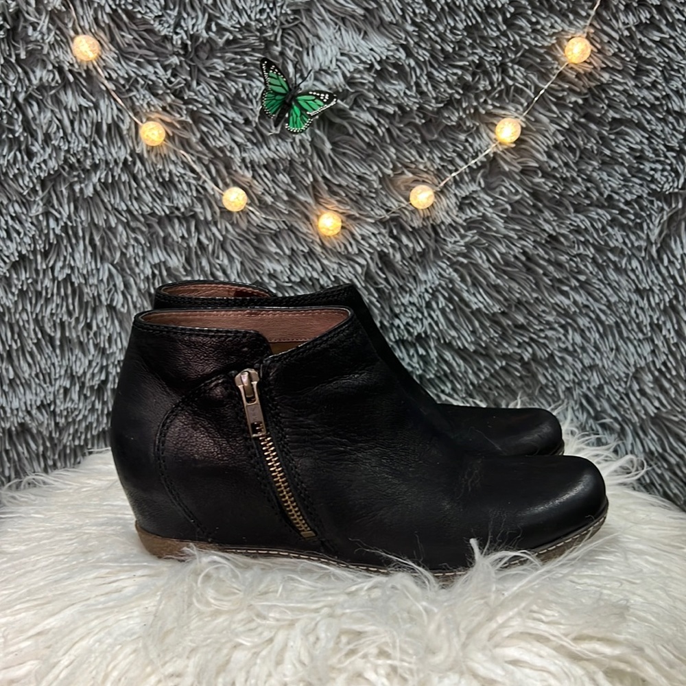 Dansko wedge bootie